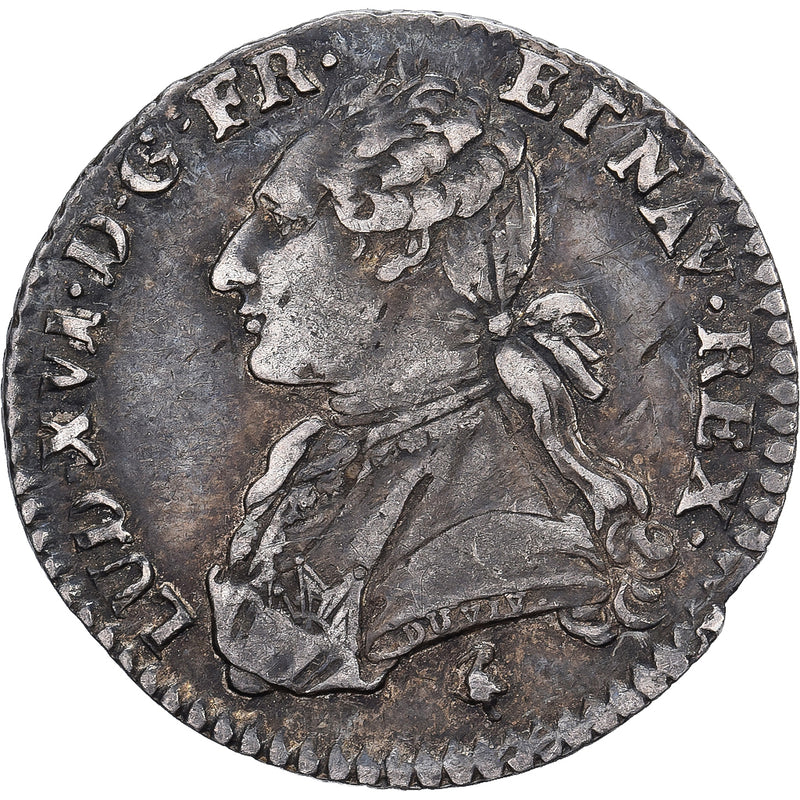 France Louis XVI 1/10 Ecu 1778 Paris Silver EF(40-45