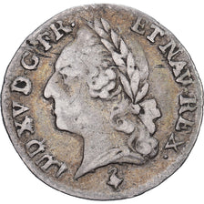 France, Louis XVI, 1/20 Écu à la vieille tête, 1779, Paris, posthumous