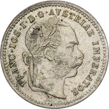 Austria, Franz Joseph I, 10 Kreuzer, 1872, Vienna, Billon, MS(60-62)