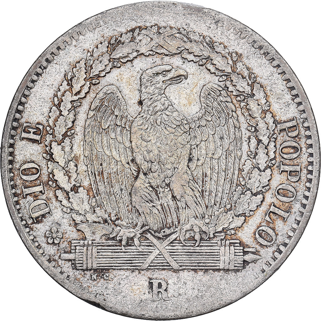 Roman Republic, 40 Baiocchi, 1849, Rome, Billon, PR
