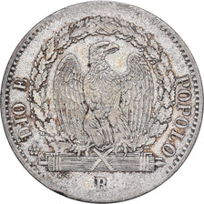 Roman Republic, 40 Baiocchi, 1849, Rome, Billon, AU(55-58)