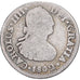 Mexico, Carlos III, 1/2 Réal, 1802, Mexico City, Silver, VF(20-25)