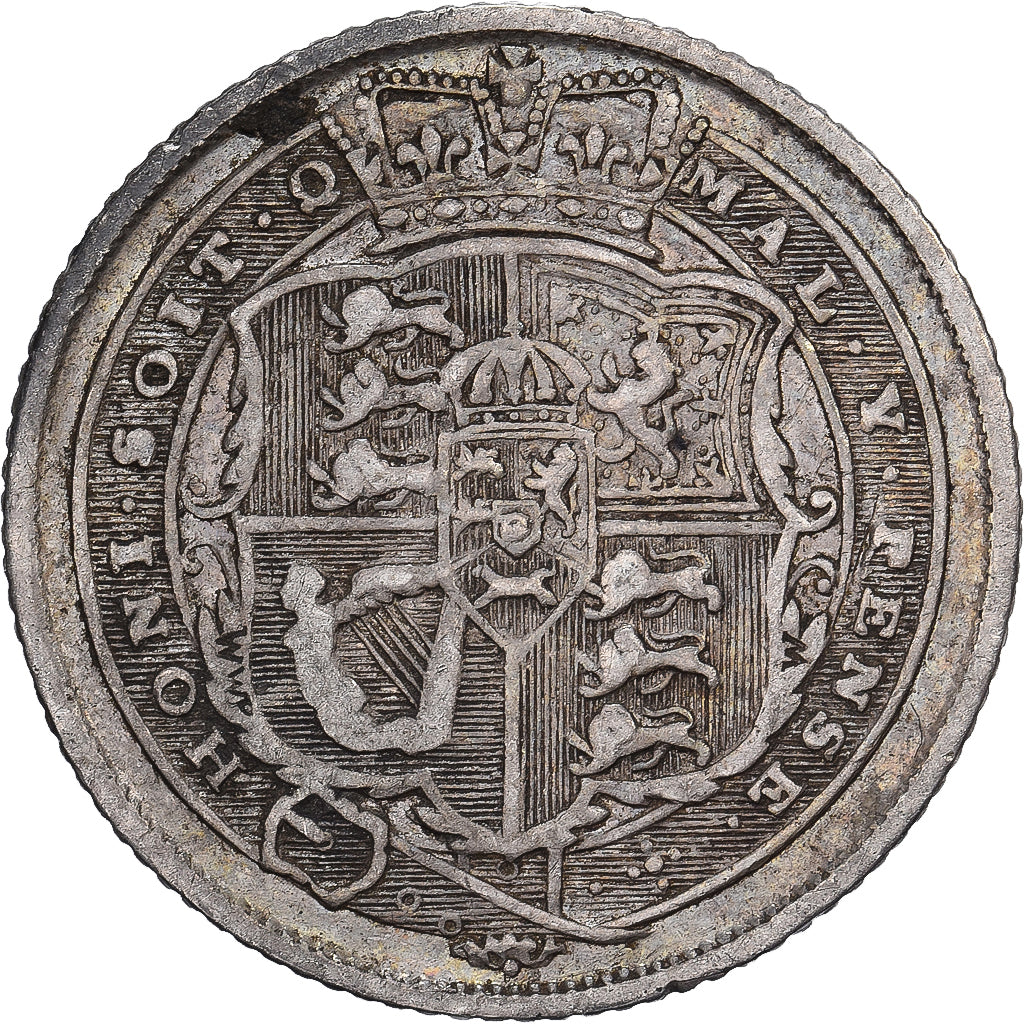 United Kingdom, George III, 6 Pence, 1816, London, Silber, SS
