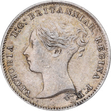 Royaume-Uni, Victoria, 3 Pence, 1868, Londres, Argent, TTB+