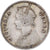 British India, Victoria, 1/4 Rupee, 1862, Calcutta, Silver, AU(50-53)