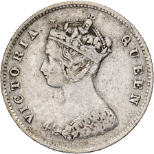 Hong Kong, Victoria, 10 Cents, 1866, Silver, EF(40-45)