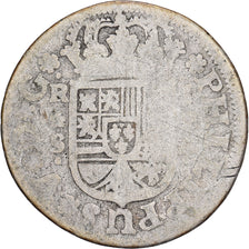 Spain, Philip V, 1 Réal, 1733, Seville, Silver, F(12-15)