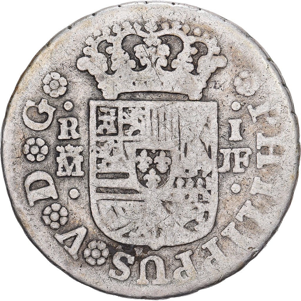 Spagna, Philip V, 1 Réal, 1740, Madrid, Argento, MB+