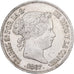 Spain, Isabel II, 2 Escudos, 1867, Madrid, Silver, EF(40-45)