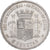 Spagna, Provisional Government, 5 Pesetas, 1870, Madrid, Argento, BB+