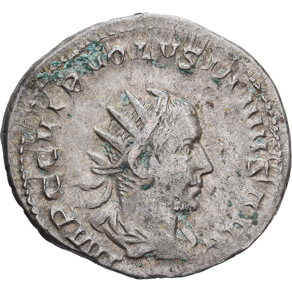 Volusian, Antoninianus, 251-253, Mediolanum, Biglione, BB, RIC:206