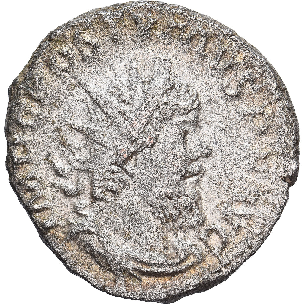 Postumus, Antoninianus, 266-267, Trier, Biglione, BB, RIC:329