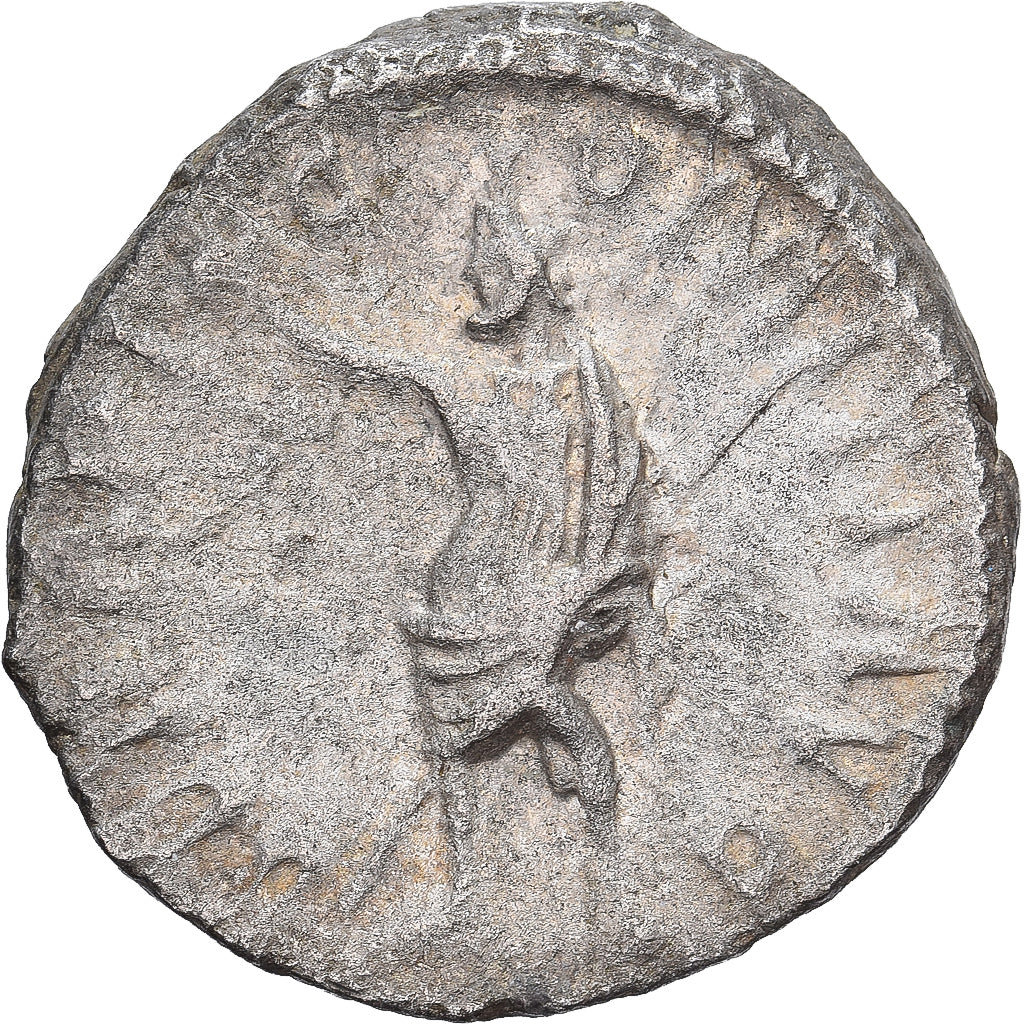 Postumus, Antoninianus, 266-267, Trier, Biglione, BB, RIC:329