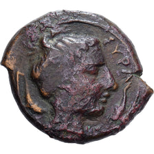Sicily, Tetras, 466-405 BC, Syracuse, Bronze, EF(40-45)