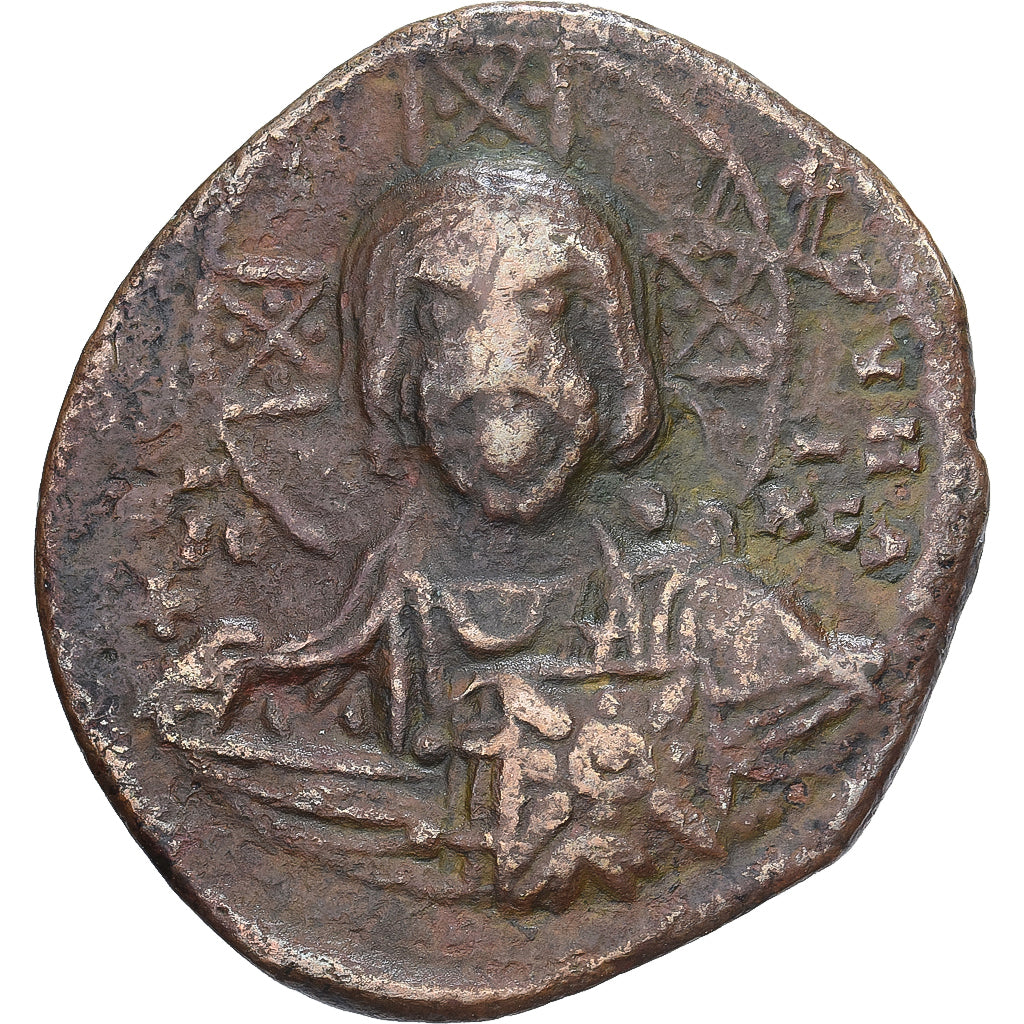 Time of John I, Follis, 969-976, Constantinople, Bronze, EF(40-45), Sear:1793
