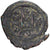 Maurice Tiberius, Follis, 591-592, Constantinople, Bronzo, MB+, Sear:494