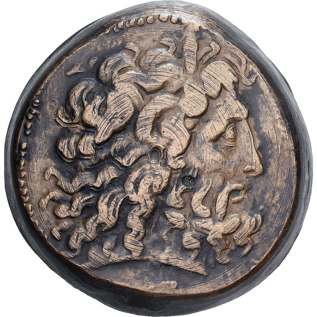 Egypt, Ptolemy IV, Drachm, ca. 222-204 BC, Alexandria, Bronzo, BB