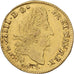 Francia, Louis XIV, 1/2 Louis d'or aux 4 L, (1693-1694), Bourges, Oro, MBC+