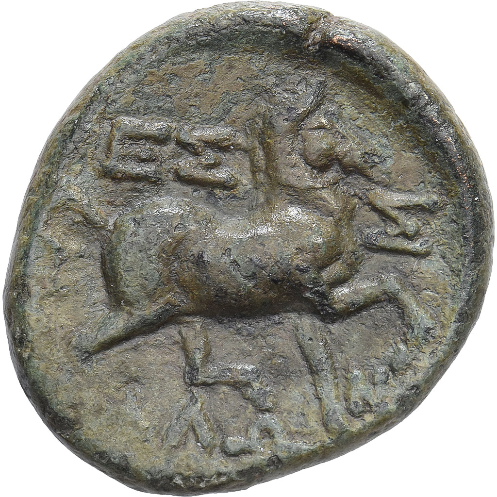 Thessalian League, Æ Unit, 1st century BC, Brązowy, AU(50-53), HGC:4-230