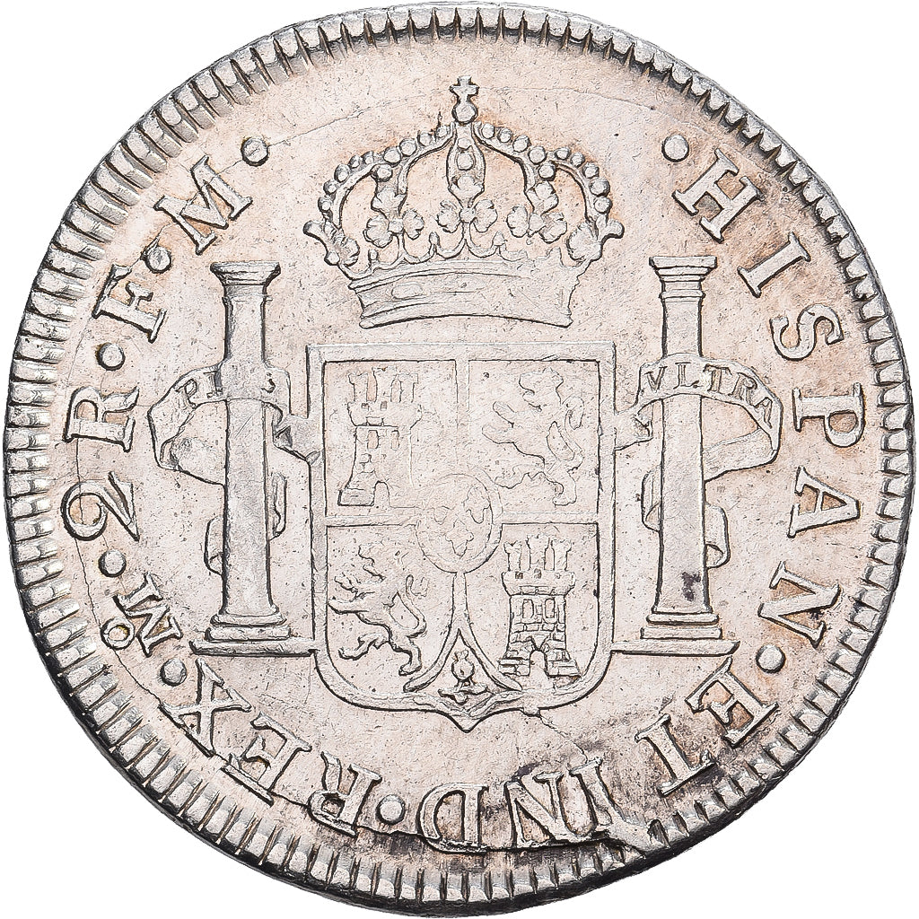 Messico, Carlos III, 2 Reales, 1773, Mexico City, Argento, BB+