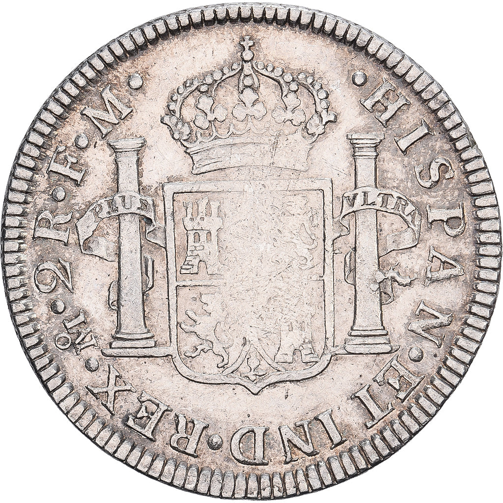 Messico, Carlos III, 2 Reales, 1773, Mexico City, Argento, BB