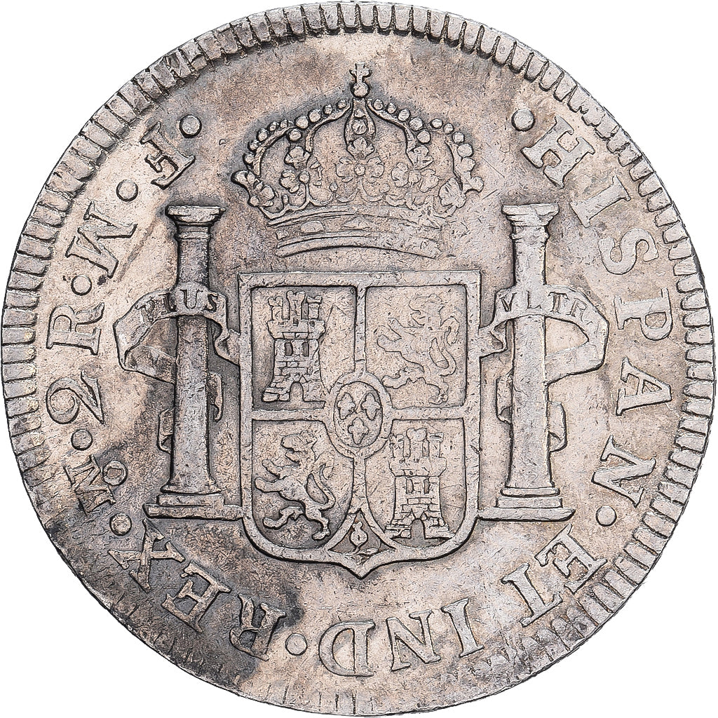 Messico, Carlos III, 2 Reales, 1772, Mexico City, Argento, BB+
