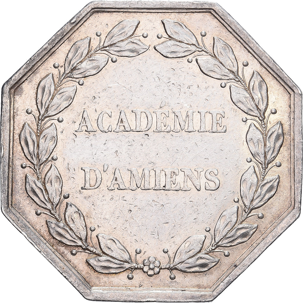 Francia, ficha, Louis Philippe I, Académie d'Amiens, n.d., Argento, BB+