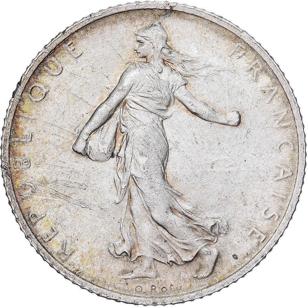 Francia, Franc, Semeuse, 1899, Paris, Plata, MBC+, KM:844.1