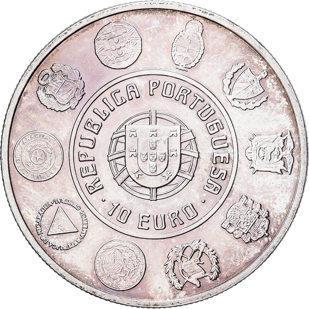 Portugal, 10 Euro, 2003, Lisbonne, Argent, SUP, KM:748