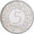 Federal Republic of Germany, 5 Mark, 1966, Stuttgart, Silver, AU(50-53)