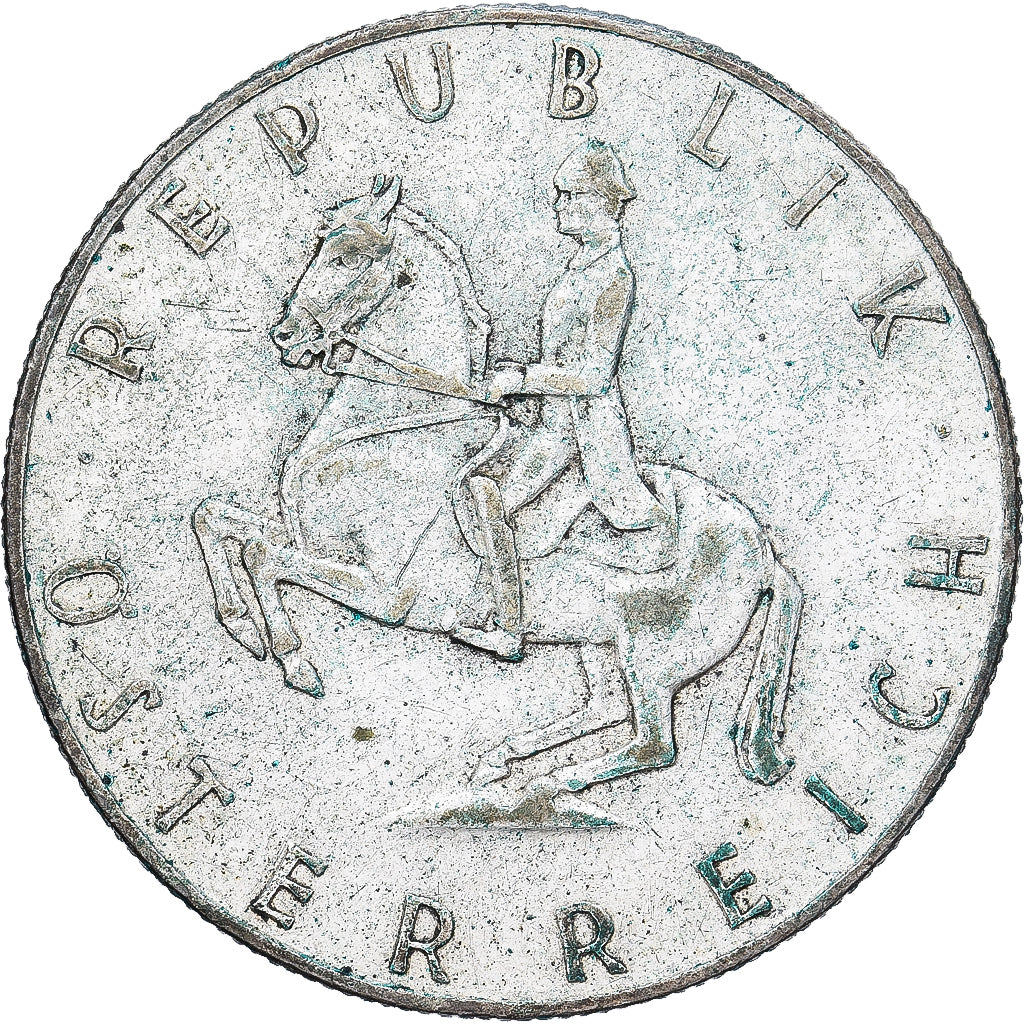 Austria, 5 Schilling, 1960, Silver, VF(20-25), KM:2889