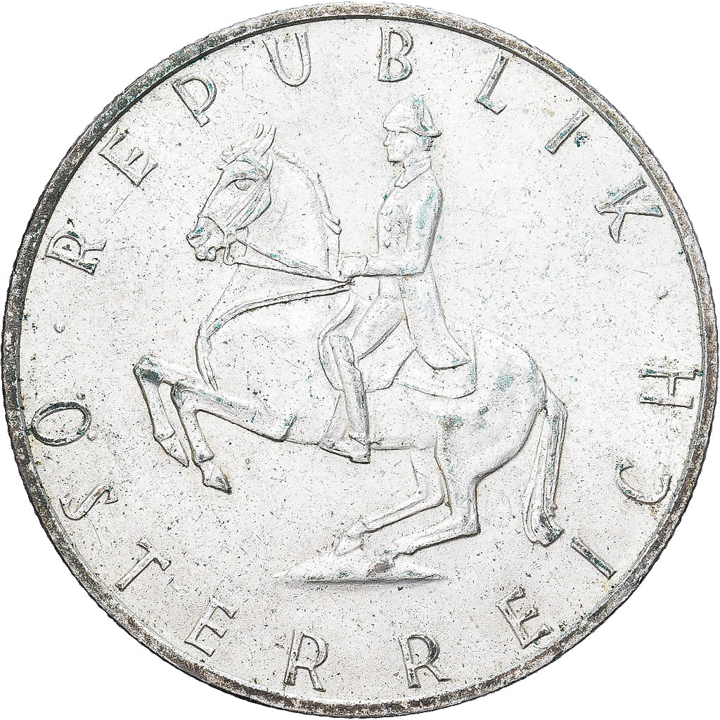 Austria, 5 Schilling, 1967, Silver, VF(30-35), KM:2889