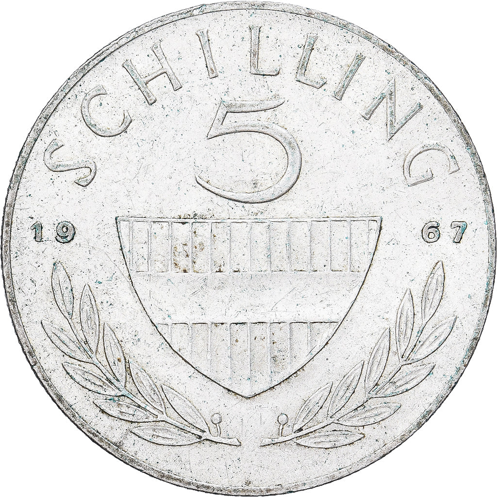 Austria, 5 Schilling, 1967, Silver, VF(30-35), KM:2889