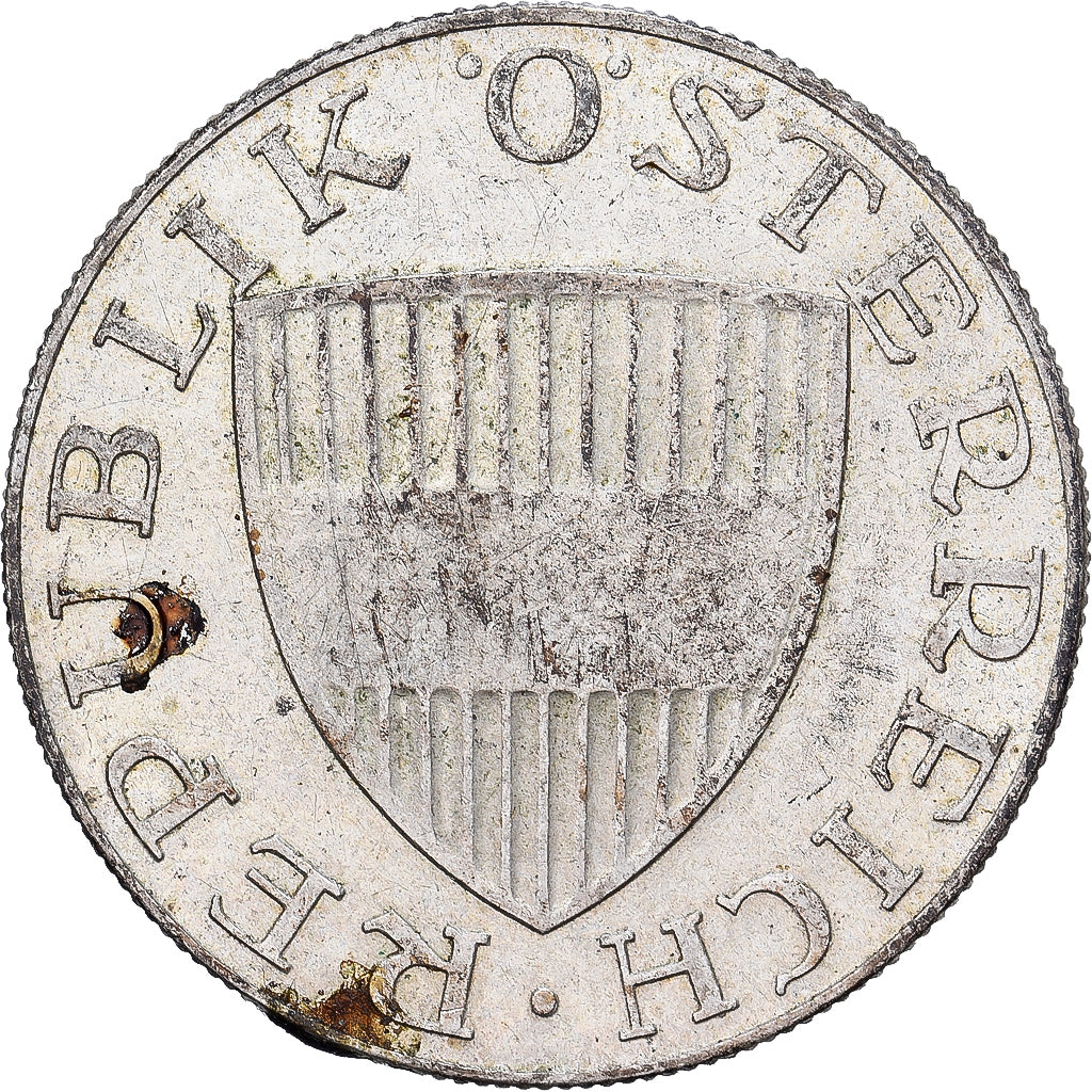 Austria, 10 Schilling, 1957, Silver, VF(30-35), KM:2882
