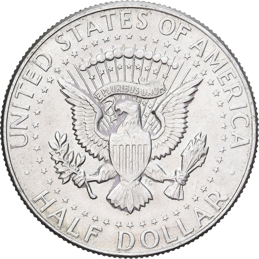 Estados Unidos, Half Dollar, Kennedy Half Dollar, 1965, U.S. Mint, Plata, BC+
