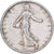 França, Franc, Semeuse, 1918, Paris, Prata, MS(60-62), KM:844.1