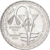 West Afrikaanse Staten, 5000 Francs, 1982, Zilver, PR, KM:11