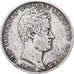 Estados italianos, SARDINIA, Carlo Alberto, 5 Lire, 1839, Torino, Plata, BC+