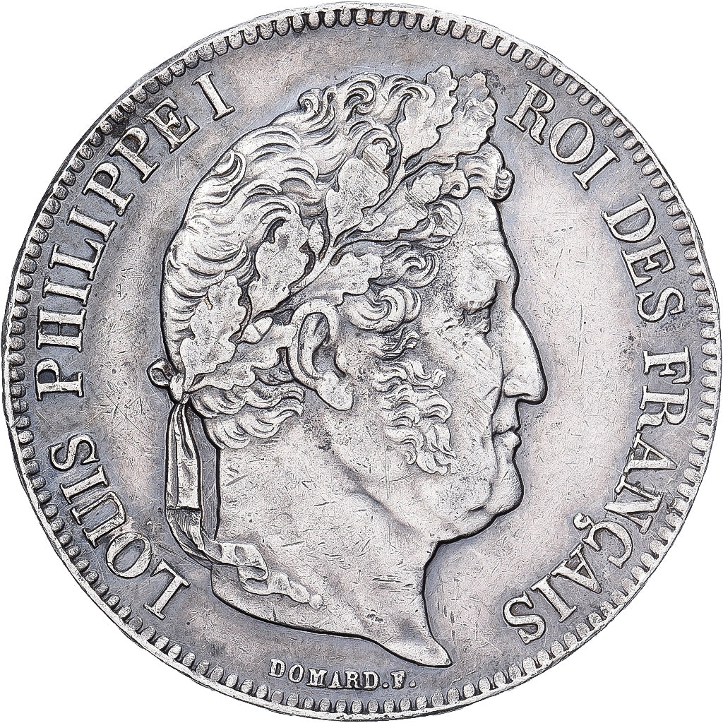 France, 5 Francs, Louis-Philippe, 1836, Rouen, Argent, TTB, KM:749.2