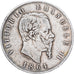 Italia, Vittorio Emanuele II, 5 Lire, 1864, Naples, Argento, MB+, KM:8.2