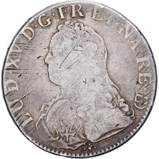 Francja, Louis XV, Ecu, Écu de Béarn aux branches d'olivier, 1731, Pau