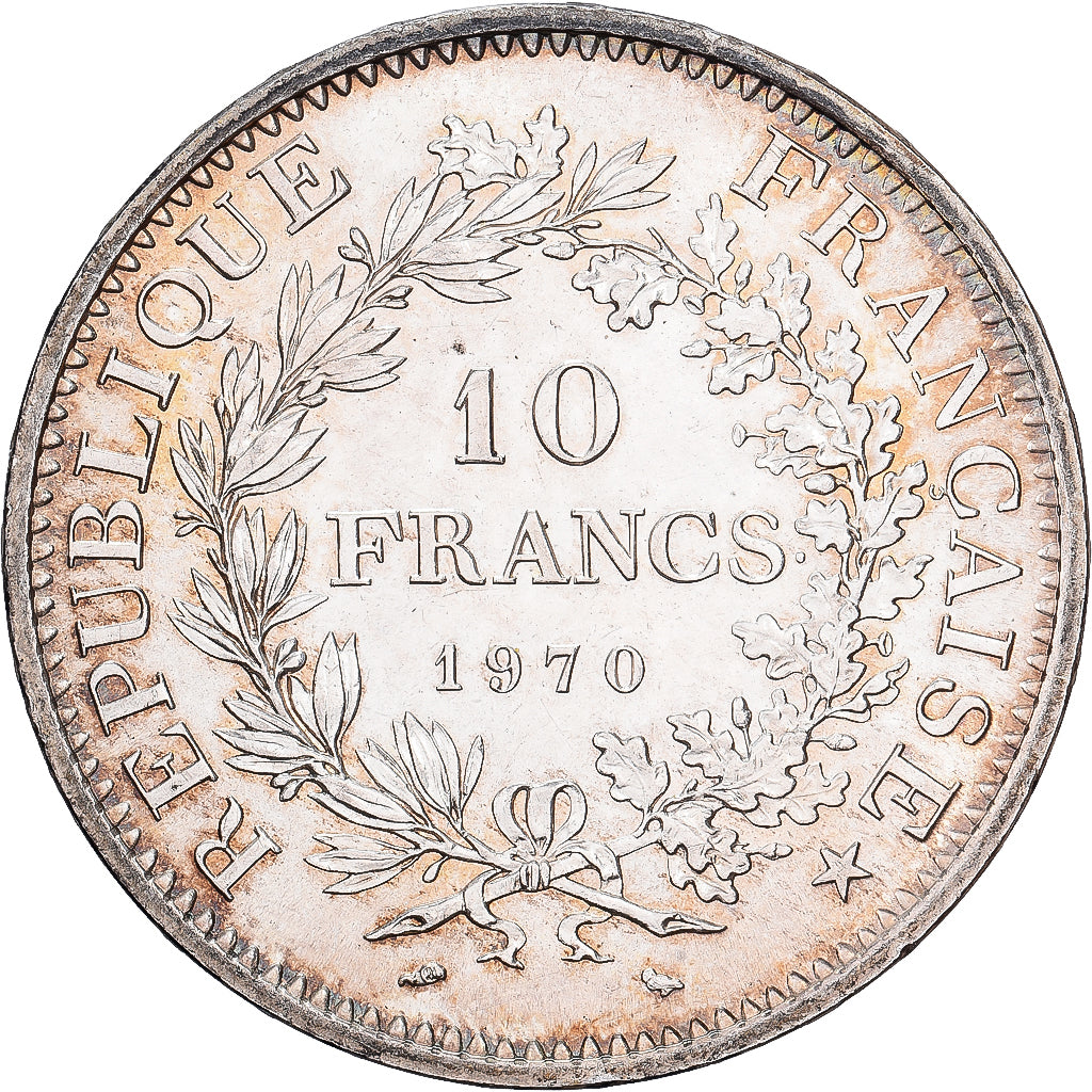 Frankreich, 10 Francs, Hercule, 1970, Paris, Silber, VZ+, KM:932