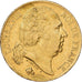 Francia, Louis XVIII, 20 Francs, Louis XVIII, 1817, Paris, Oro, BC+, KM:712.1