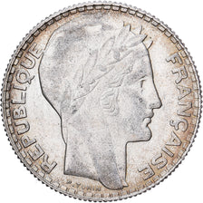 France, 10 Francs, Turin, 1930, Paris, Silver, AU(55-58), KM:878