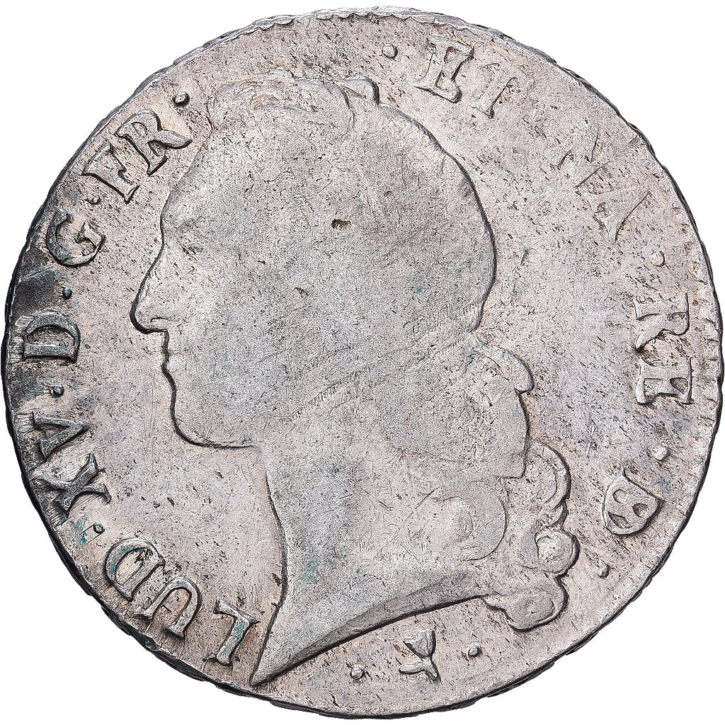 Frankreich, Louis XV, Ecu, Écu de Béarn au bandeau, 1765, Pau, Silber, S