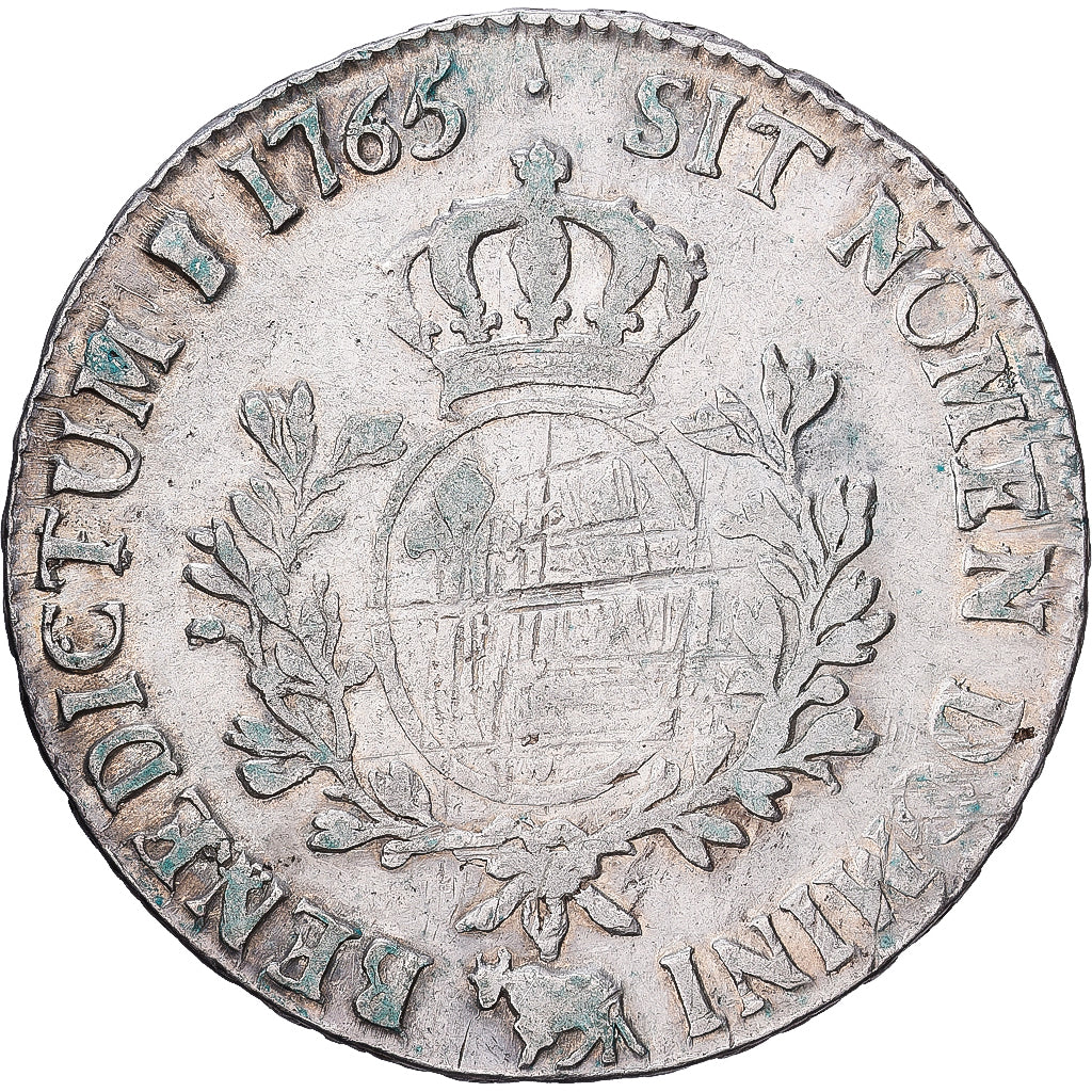 Frankreich, Louis XV, Ecu, Écu de Béarn au bandeau, 1765, Pau, Silber, S