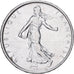 Frankrijk, 5 Francs, Semeuse, 1961, Zilver, PR, KM:926