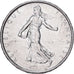 Frankrijk, 5 Francs, Semeuse, 1962, Zilver, PR, KM:926