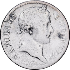 França, Franc, Napoléon I, 1808, Paris, Prata, F(12-15), KM:682.1