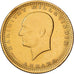 Turcja, 100 Kurush, Undated (1967), Złoto, VF(30-35), KM:855